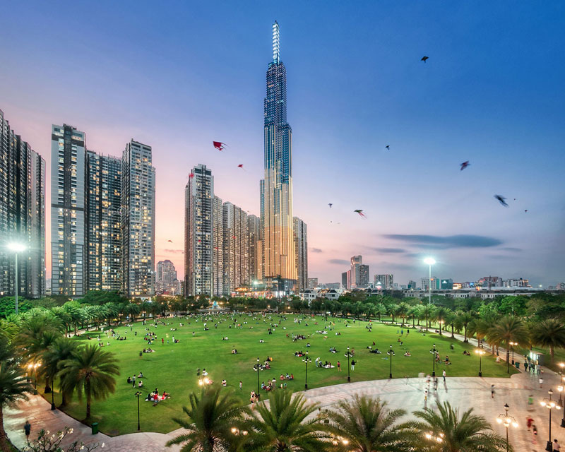 cong vien vinhomes central park 1